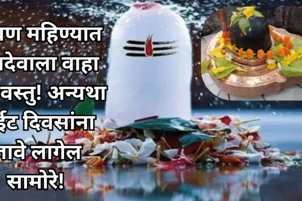 श्रावण महिण्यात महादेवाला वाहा ‘या’ वस्तु! अन्यथा वाईट दिवसांना जावे लागेल सामोरे!