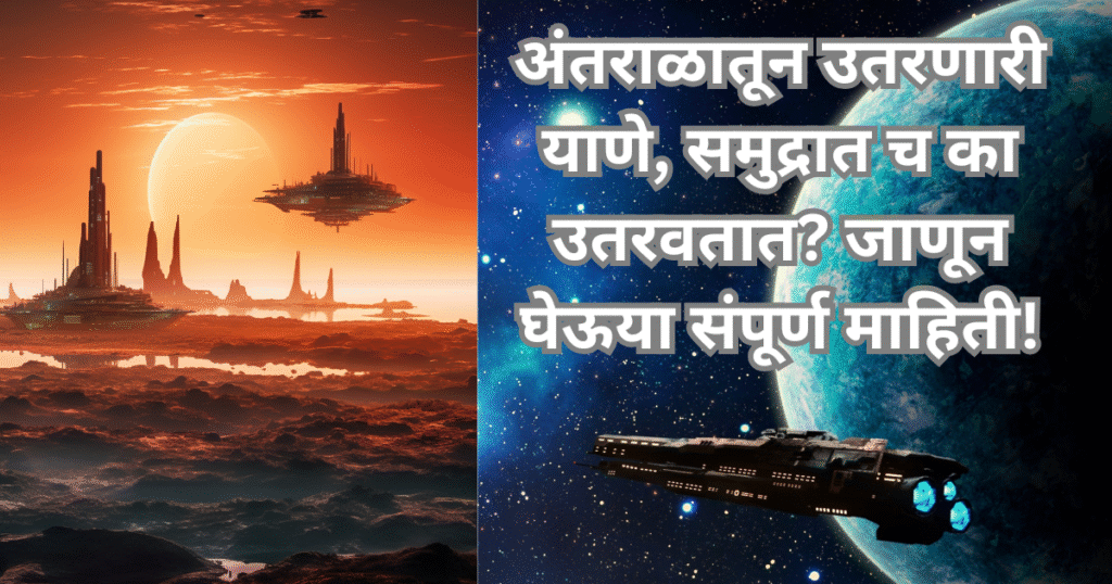 अंतराळातून उतरणारी याणे, समुद्रात च का उतरवतात? जाणून घेऊया संपूर्ण माहिती!