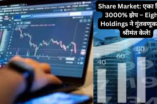 Share Market: एका दिवसात 3000% झेप – Eightco Holdings ने गुंतवणूकदारांना केले श्रीमंत!