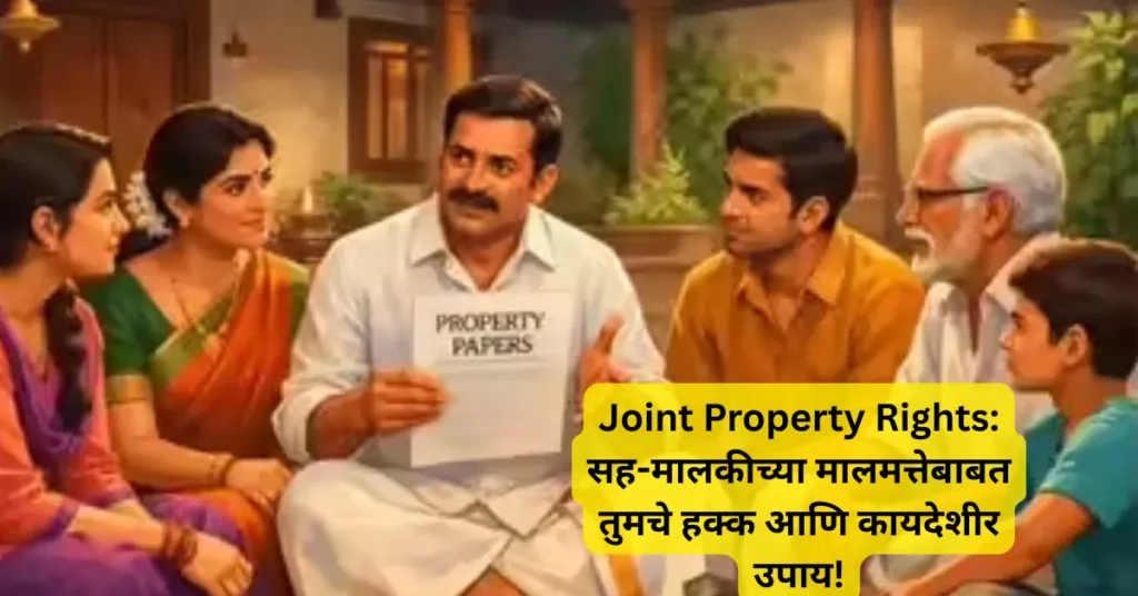 Joint Property Rights: सह-मालकीच्या मालमत्तेबाबत तुमचे हक्क आणि कायदेशीर उपाय!